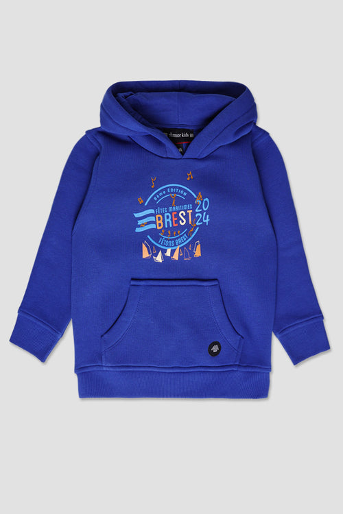 Sweat hoodie sérigraphié Kids - Brest 2024 - Armor-lux - 1