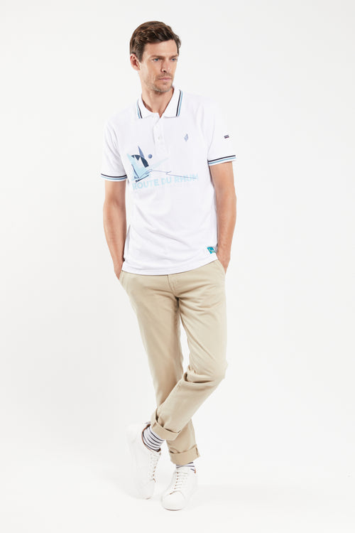 Poloshirt mit kurzen Ärmeln – Route du Rhum 2022 – Destination Guadeloupe - Armor-lux - 3