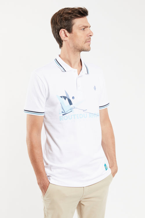 Poloshirt mit kurzen Ärmeln – Route du Rhum 2022 – Destination Guadeloupe - Armor-lux - 2