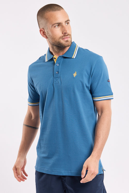 Poloshirt mit kurzen Ärmeln – Route du Rhum 2022 – Destination Guadeloupe - Armor-lux - 1