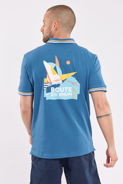 Poloshirt mit kurzen Ärmeln – Route du Rhum 2022 – Destination Guadeloupe - Armor-lux - 4
