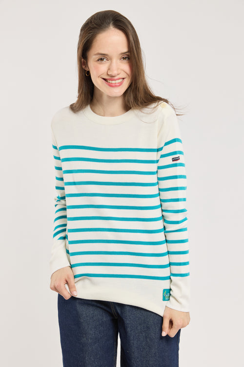 Pull marin rayé - laine - Armor-lux - 1