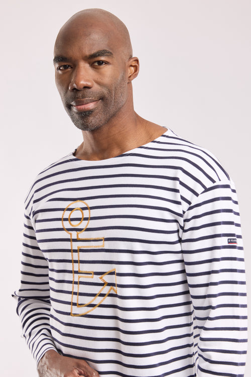 Marinière Escale à Sète - coton épais - Armor-lux - 4