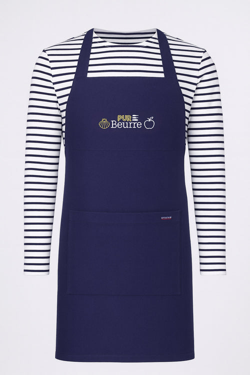 ‘Pure butter’ apron - cotton - Armor-lux - 1