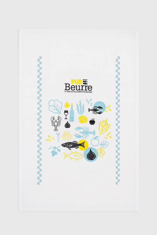 “Pure Butter” tea towel - 50x70cm - Armor-lux - 1