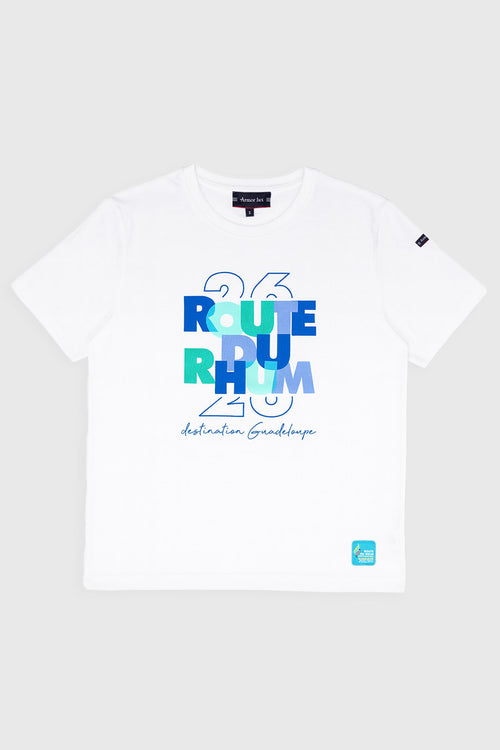 T-shirt sérigraphié - Route du Rhum - Destination Guadeloupe - Armor-lux - 1