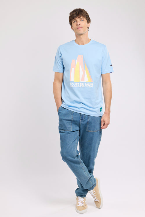 T-shirt sérigraphié - Route du Rhum - Destination Guadeloupe - Armor-lux - 3