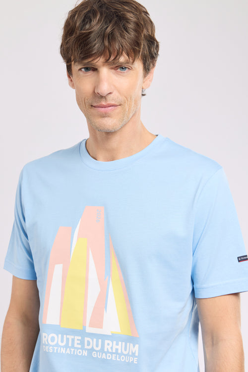T-shirt sérigraphié - Route du Rhum - Destination Guadeloupe - Armor-lux - 2