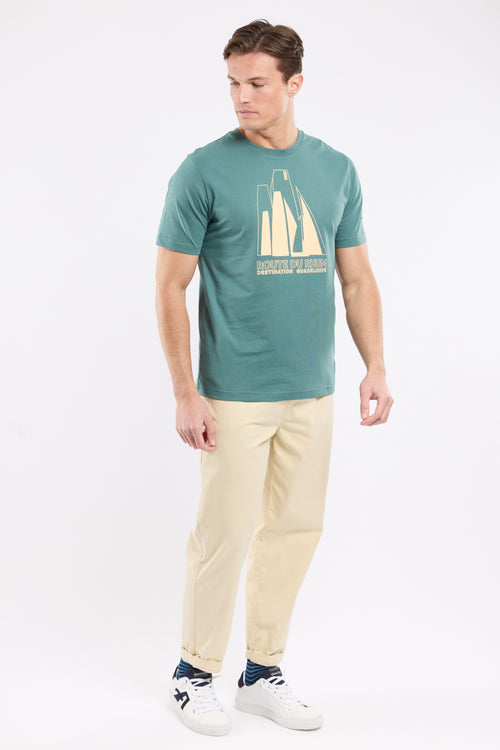 Screen-printed T-shirt - Route du Rhum - Destination Guadeloupe - Armor-lux - 3