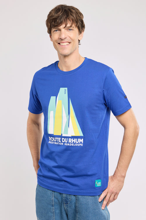 Screen-printed T-shirt - Route du Rhum - Destination Guadeloupe - Armor-lux - 5