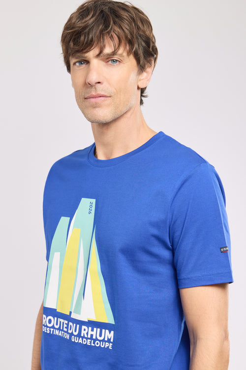 Screen-printed T-shirt - Route du Rhum - Destination Guadeloupe - Armor-lux - 2