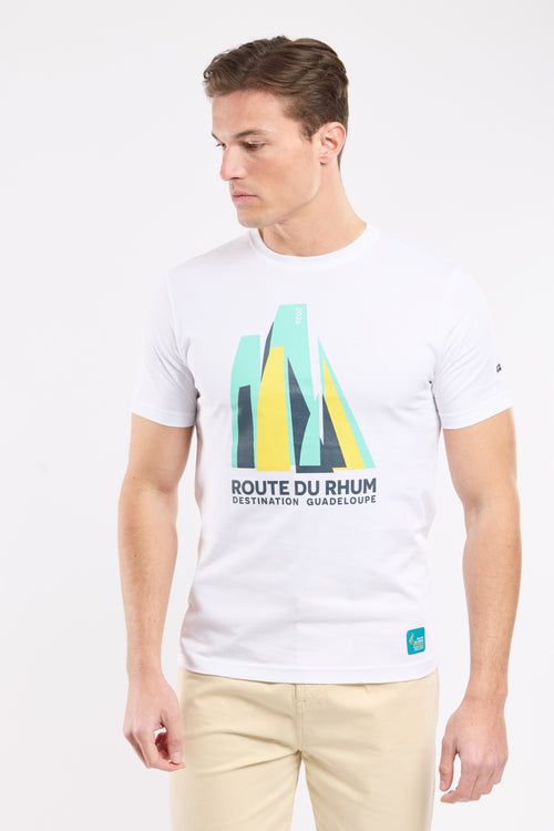 Official T-shirt - Route du Rhum - Destination Guadeloupe - Armor-lux - 1