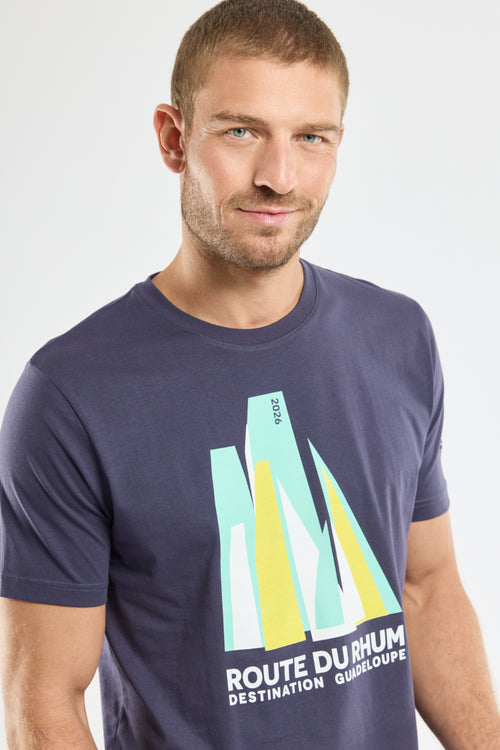 T-shirt sérigraphié - Route du Rhum - Destination Guadeloupe - Armor-lux - 2