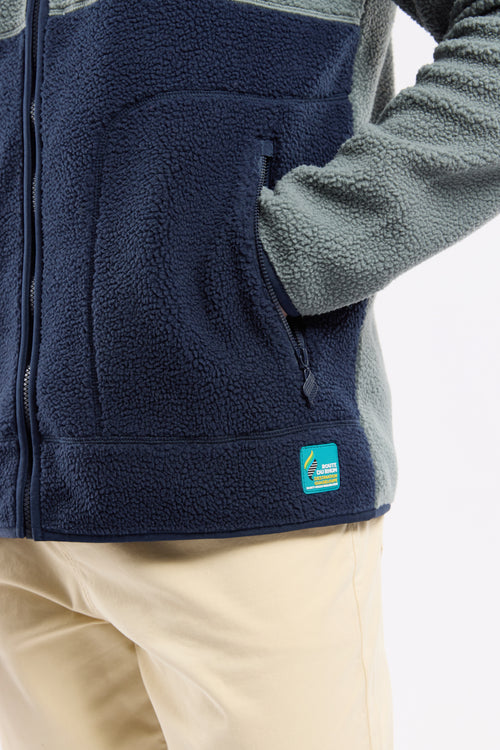 Unisex fleece jacket with fleece lining - Armor-lux - 5