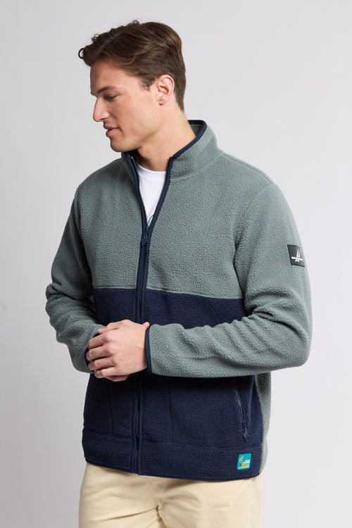 Unisex fleece jacket with fleece lining - Armor-lux - 1