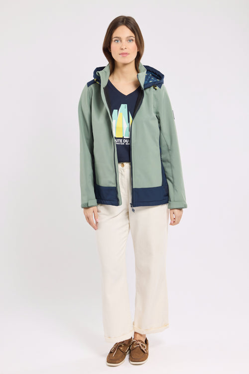 Two-tone softshell jacket - Women - Armor-lux - 6