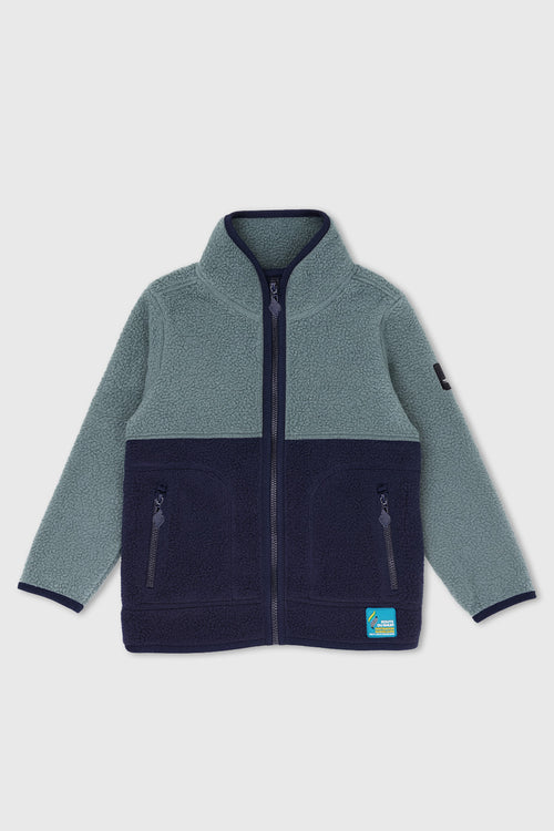 Polaire bicolore moutonnée Kids - Armor-lux - 1