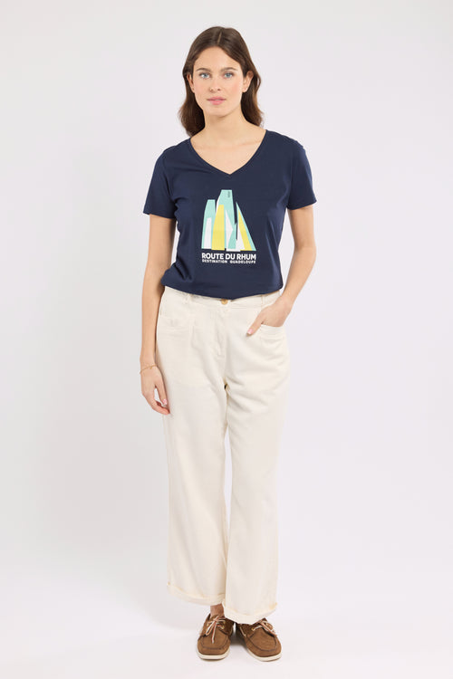 T-shirt sérigraphié - Route du Rhum - Destination Guadeloupe - Armor-lux - 3