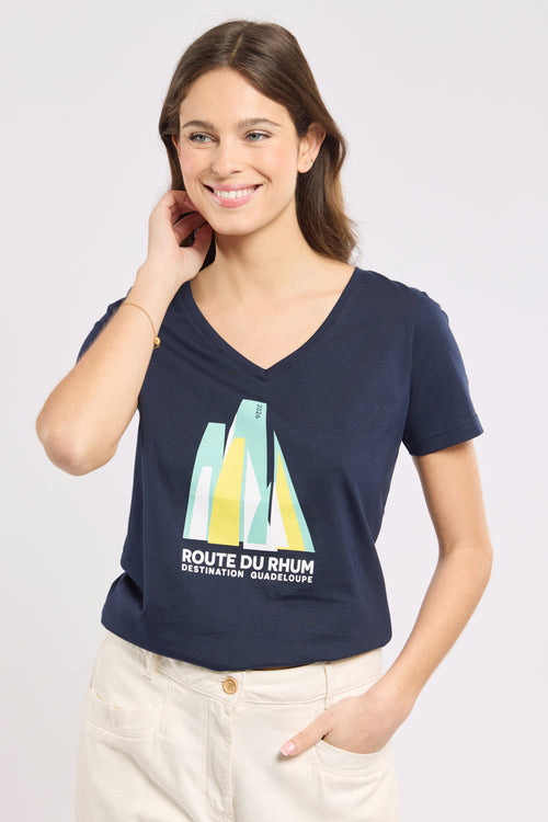 Screen-printed T-shirt - cotton - Armor-lux - 2