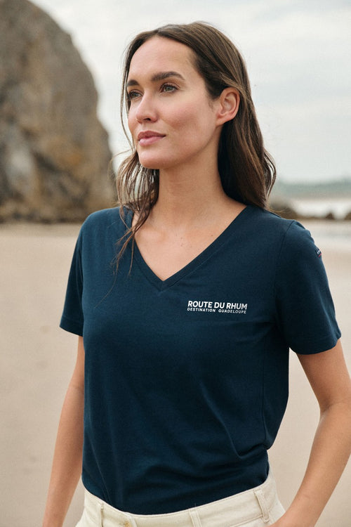 Screen-printed T-shirt - cotton - Armor-lux - 1