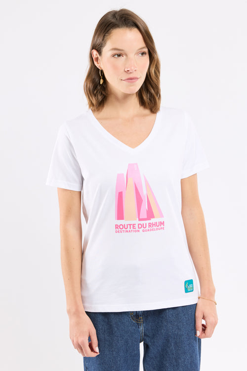 Screen-printed T-shirt - cotton - Armor-lux - 1