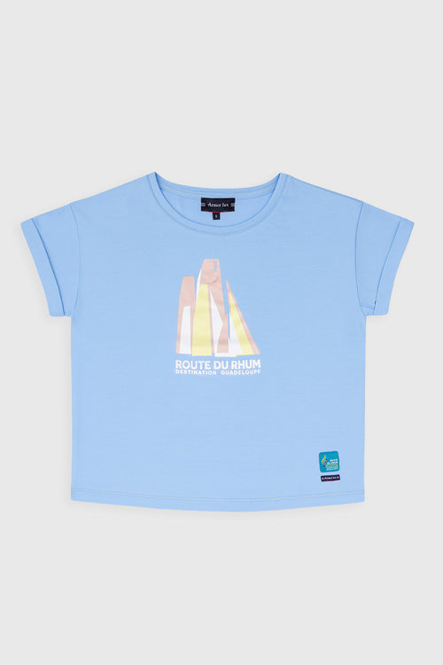 T-shirt coupe loose - Route du Rhum - Destination Guadeloupe - Armor-lux - 1