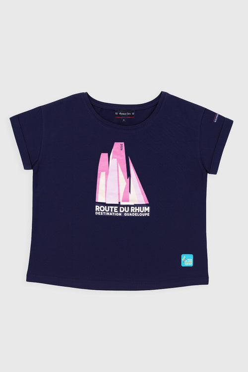 T-shirt coupe loose - Route du Rhum - Destination Guadeloupe - Armor-lux - 1