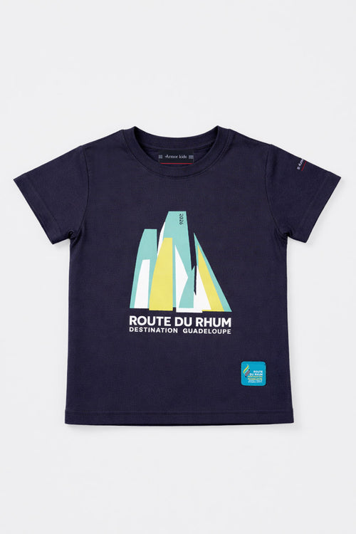 T-shirt Kids - Route du Rhum - Destination Guadeloupe - Armor-lux - 1