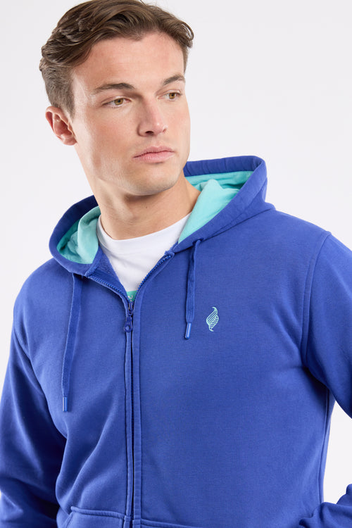 Sweatshirt mit Reißverschluss und Siebdruck - Baumwolle - Armor-lux - 3