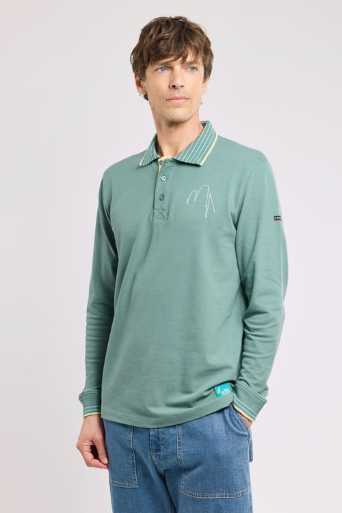 Polo brodé Homme - coton - Armor-lux - 1