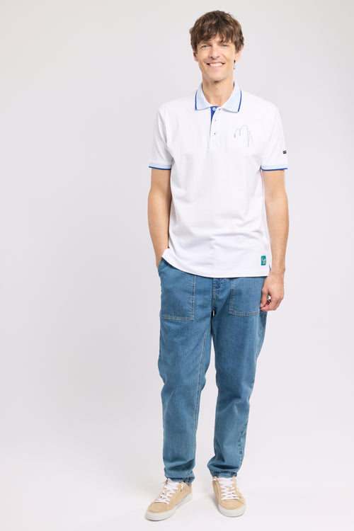 Polo brodé Homme - coton - Armor-lux - 3