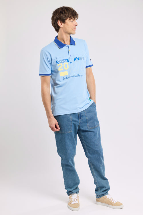 Polo brodé Homme - coton - Armor-lux - 1