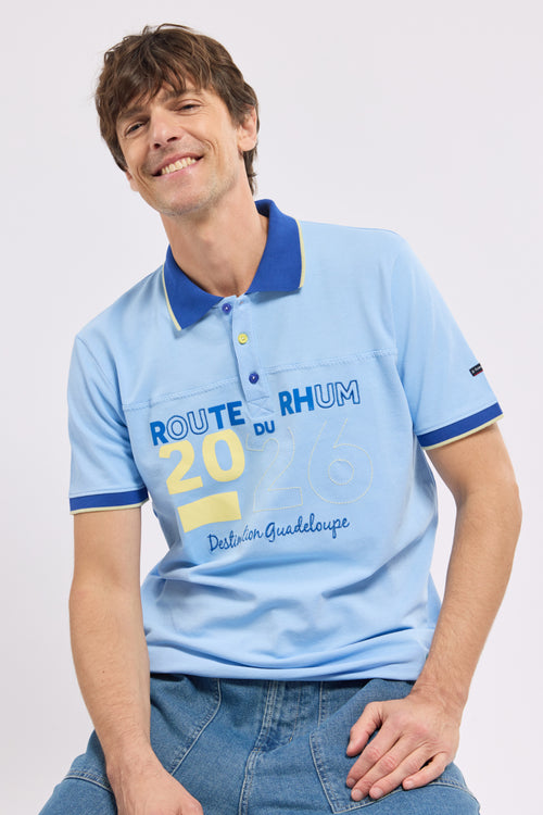 Embroidered polo shirt for men - cotton - Armor-lux - 4