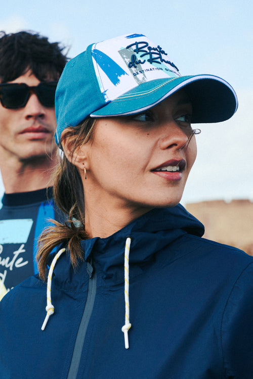 Casquette brodée - Route du Rhum - Destination Guadeloupe - Armor-lux - 1