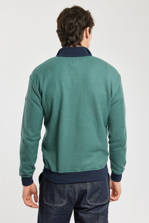 Trucker-neck sweatshirt - cotton - Armor-lux - 5