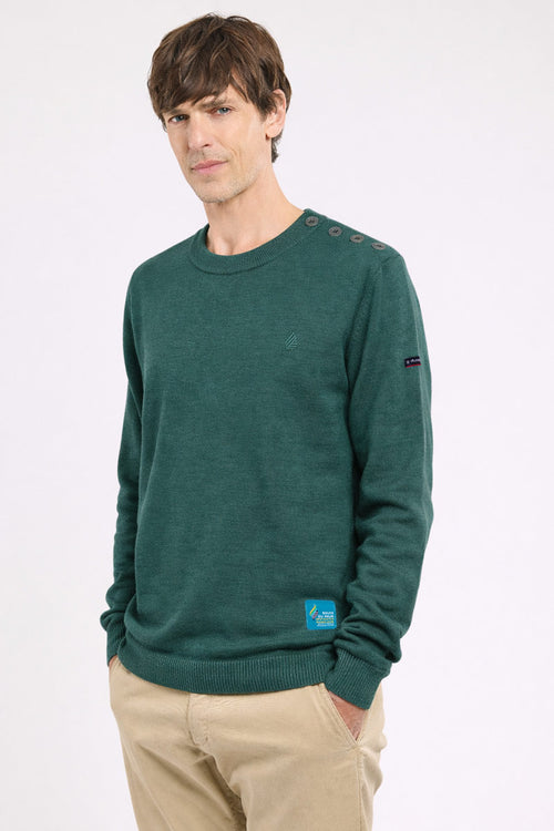 Fisherman jumper - cotton and wool - Armor-lux - 2