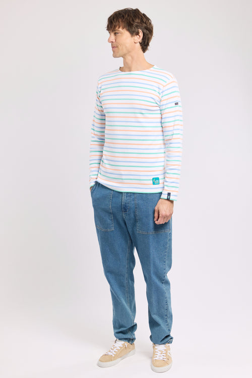 4-color striped shirt - thick cotton - Armor-lux - 3