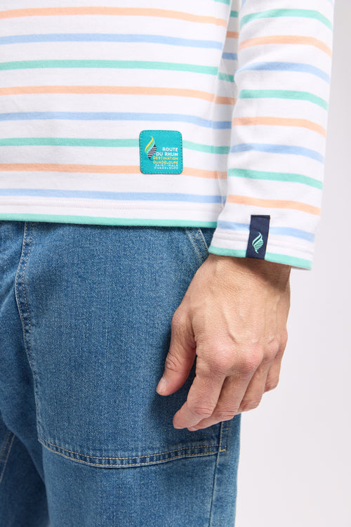 4-color striped shirt - thick cotton - Armor-lux - 4