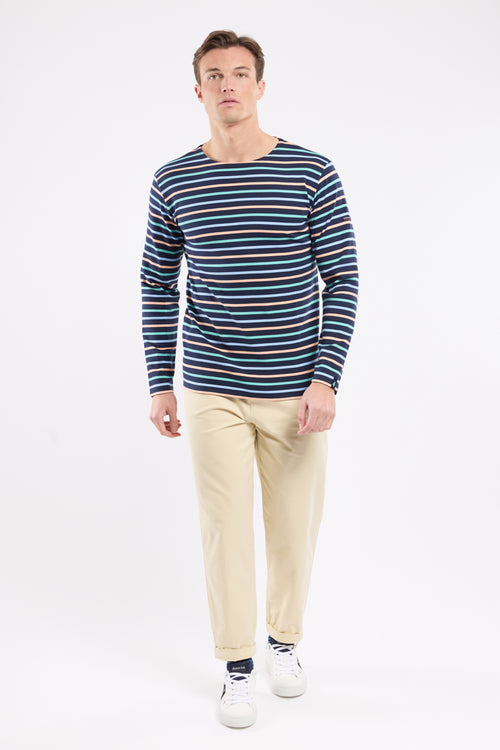 4-color striped shirt - thick cotton - Armor-lux - 3