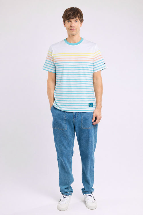 Breton striped shirt Men - lightweight cotton - Armor-lux - 2