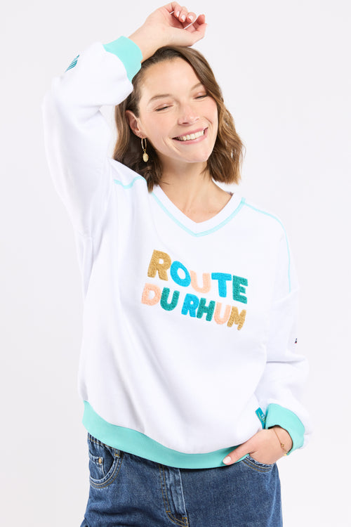 Route du Rhum - Destination Guadeloupe embroidered sweatshirt - Armor-lux - 1