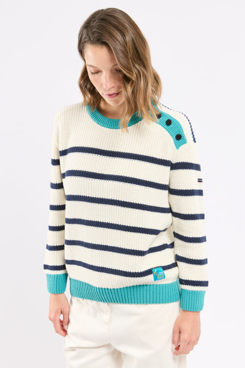 Route du Rhum - Destination Guadeloupe fisherman jumper - Armor-lux - 1