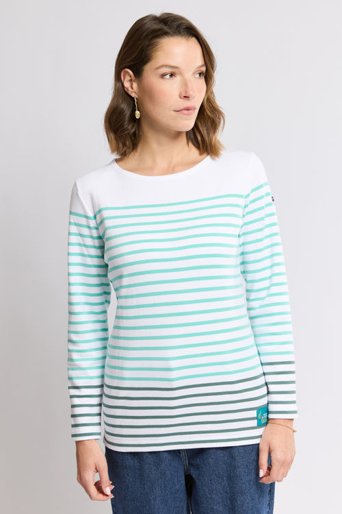 Two-tone striped shirt - thick cotton - Armor-lux - 4