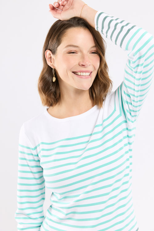 Two-tone striped shirt - thick cotton - Armor-lux - 2