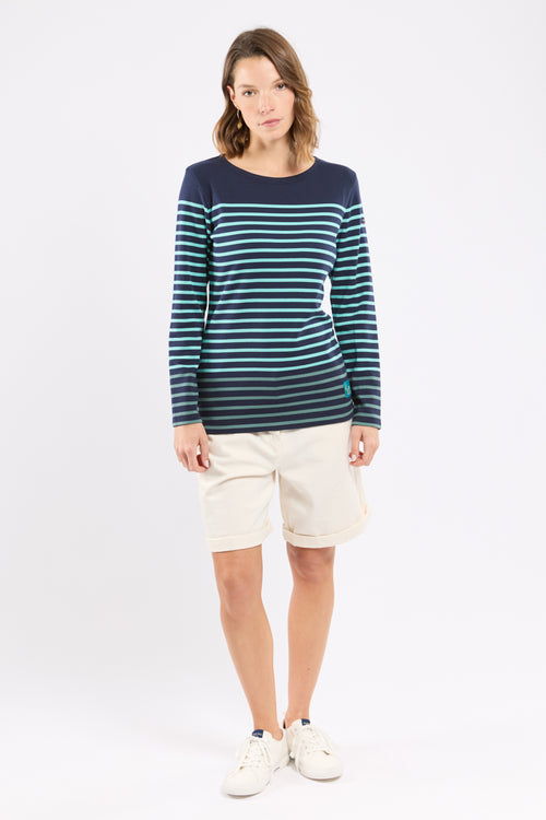 Two-tone striped shirt - thick cotton - Armor-lux - 3