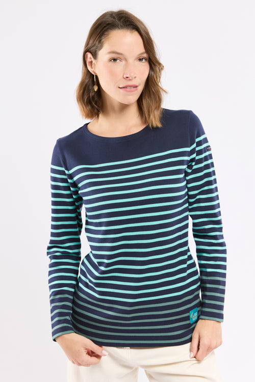 Zweifarbiger Matrosenshirt – dicke Baumwolle - Armor-lux - 4