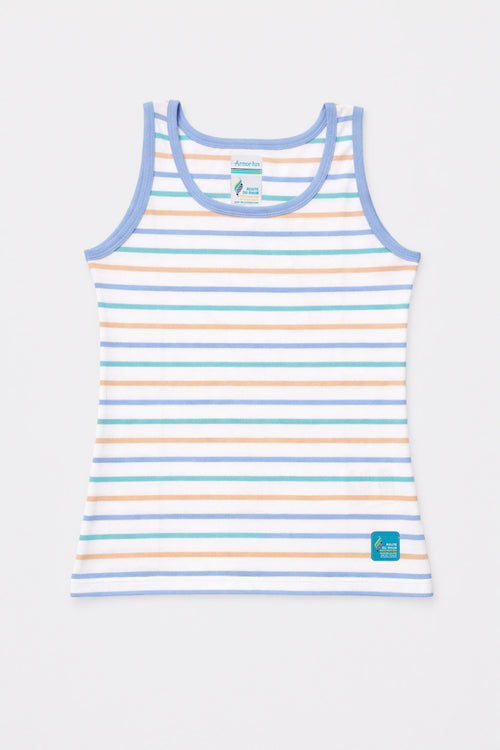 Striped tank top - lightweight cotton - Armor-lux - 4
