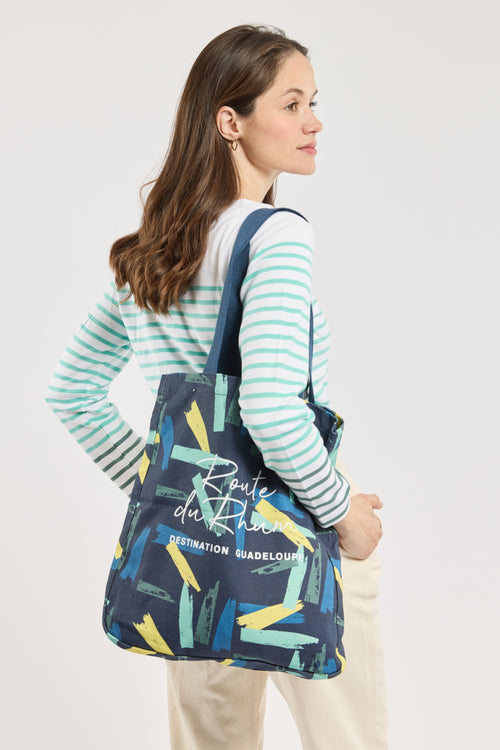 Sac imprimé - coton - Armor-lux - 1