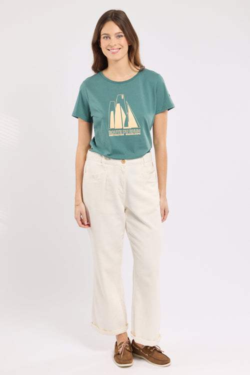 T-shirt sérigraphié - Route du Rhum - Destination Guadeloupe - Armor-lux - 3