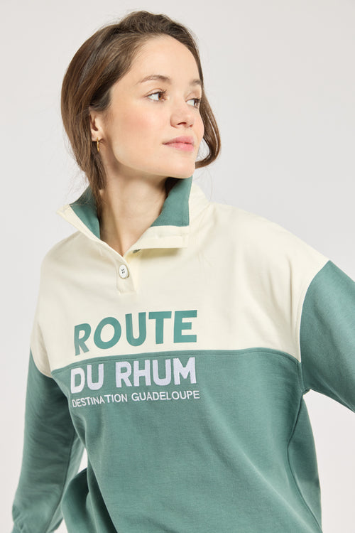 Sweat col camionneur - coton - Armor-lux - 2